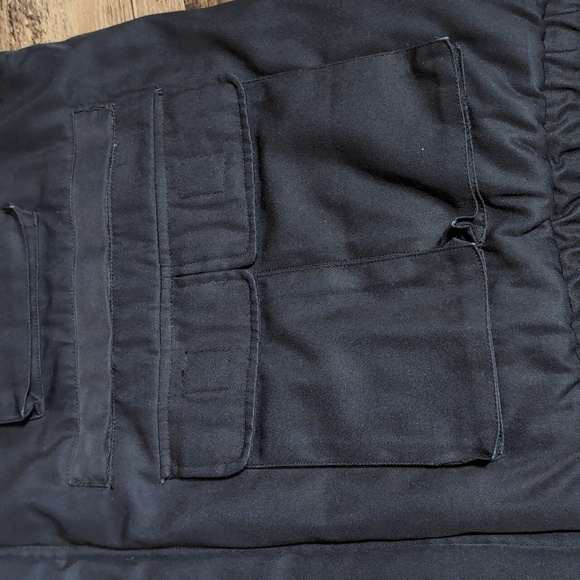 Vintage Timber Trail Flannel Fleece Lined Vest Size Large in Navy Blue - Picture 6 of 11